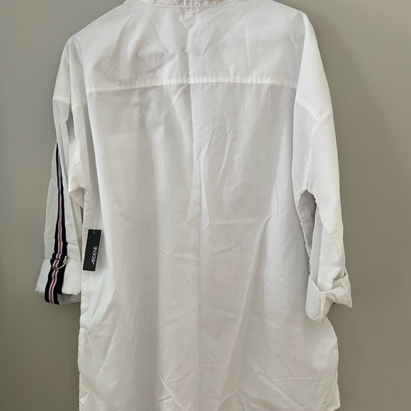 Belted striped sleeve shirt - Picture 5 of 5